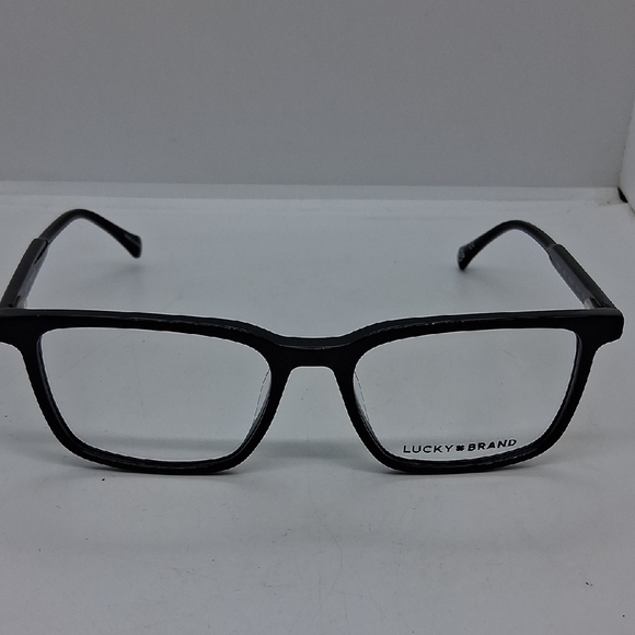 NWOT Rxable Lucky Brand Black OBLA VLBD434 Eyeglass Frames